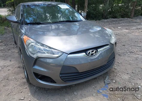 2012 Hyundai Veloster Base W/Black из США, поврежденный, VIN KMHTC6AD3CU078547